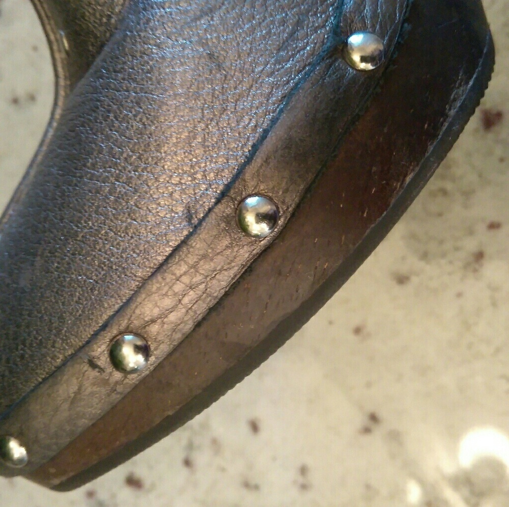 Authentic Michael Kors Leather Clogs - image 6